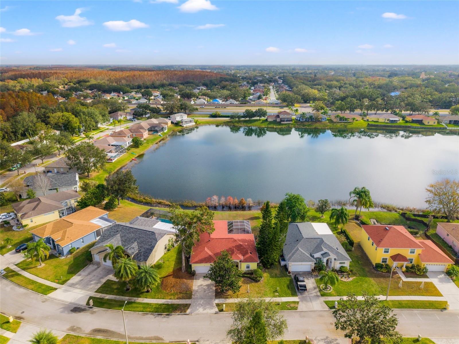 View of Home On Lake