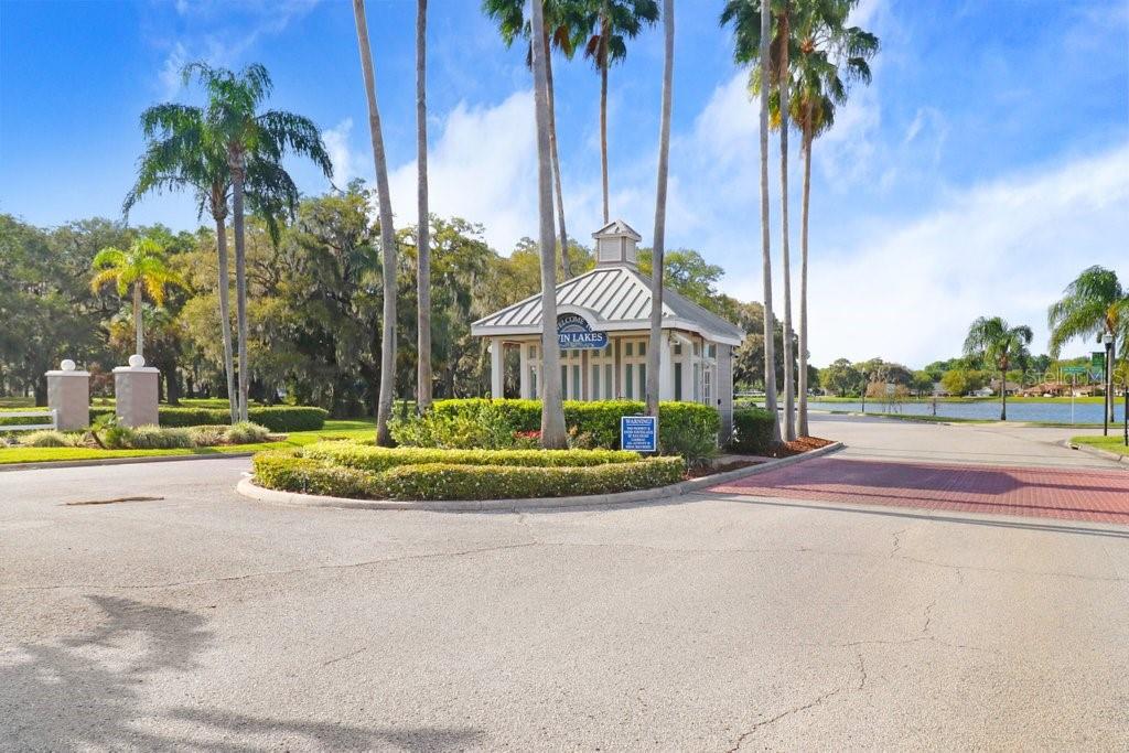 Security Gate to subdivision