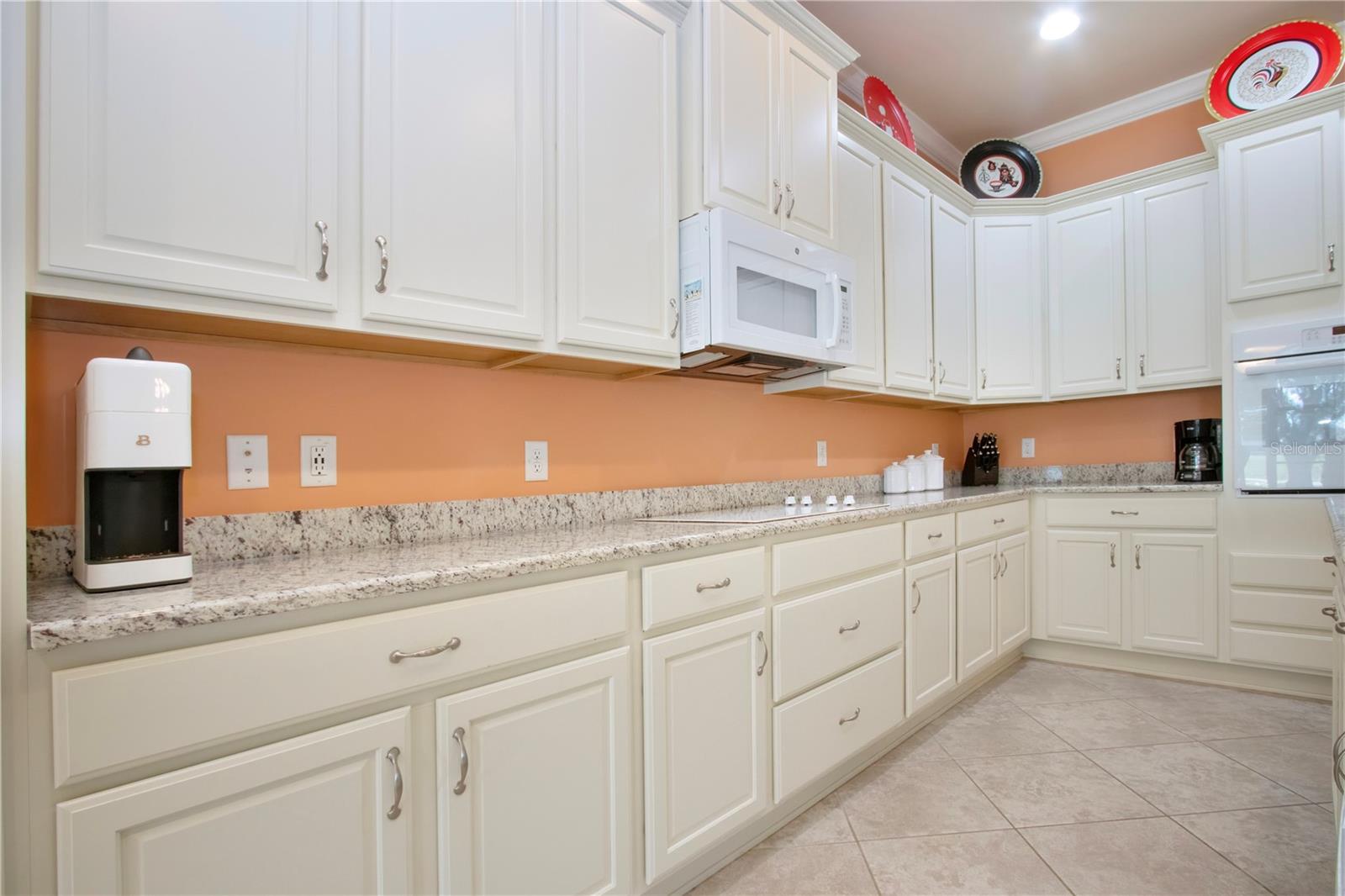 Lots of Upgraded Granite Counter Space & Ample Storage