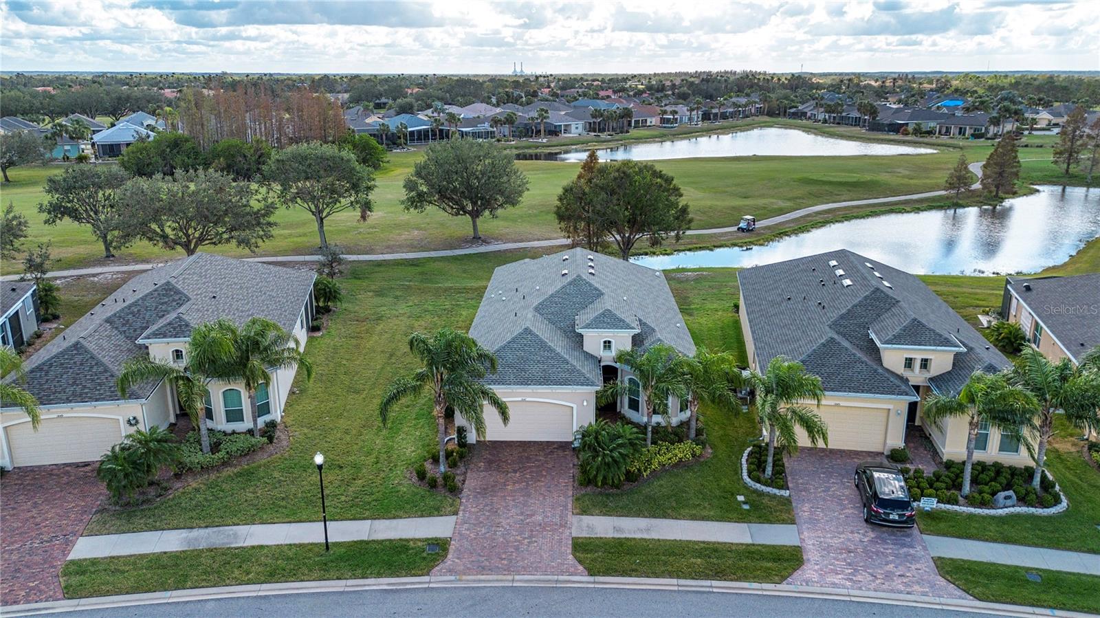 Aerial view of Verona Neighborhood