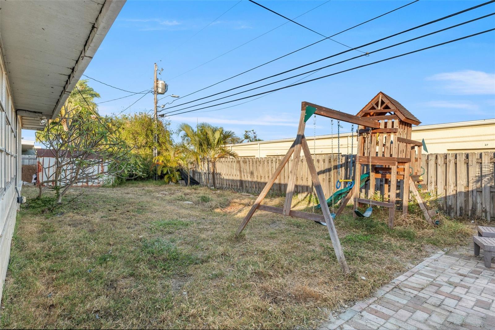 Fenced Backyard