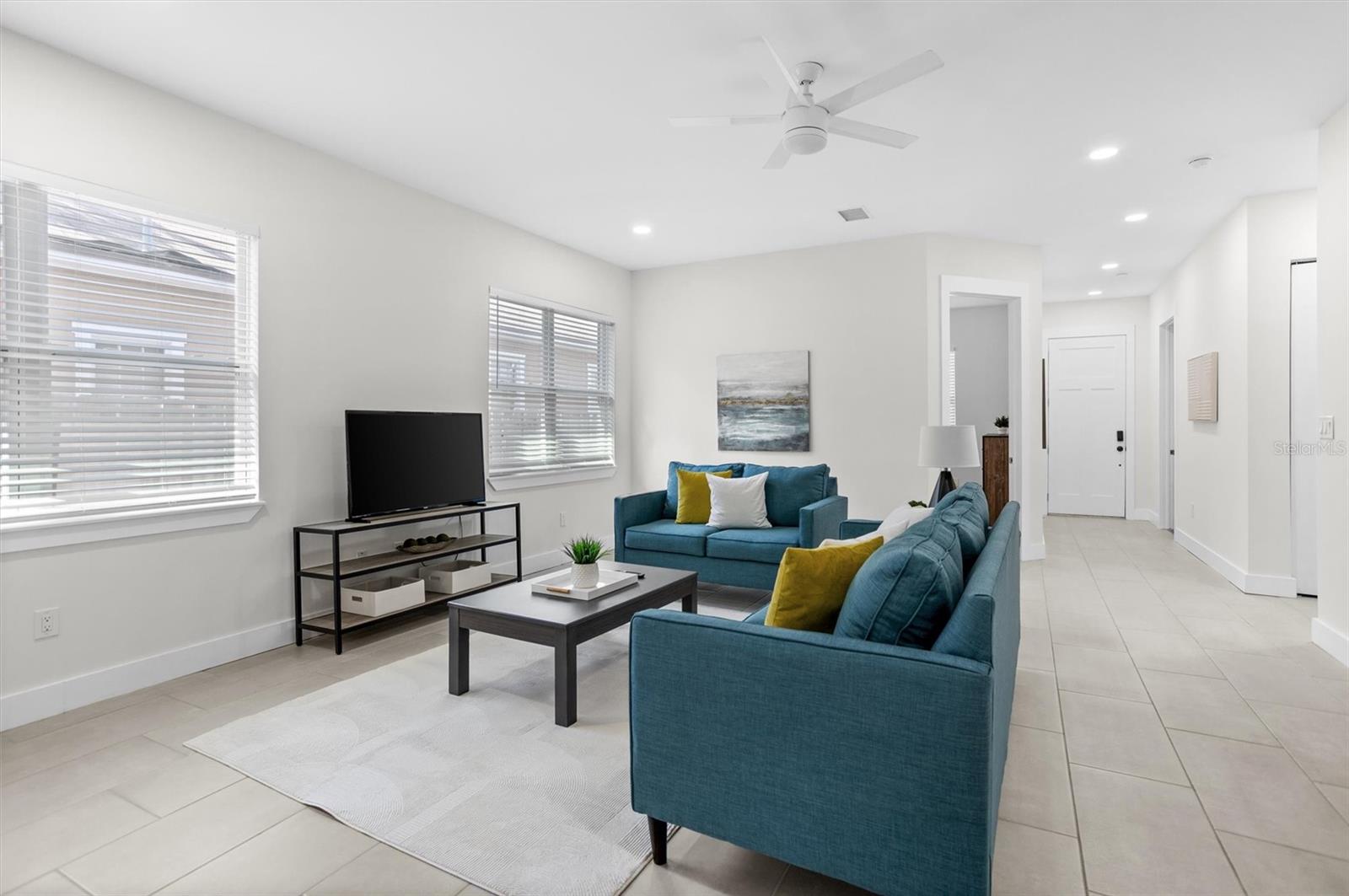 Living Room and Foyer