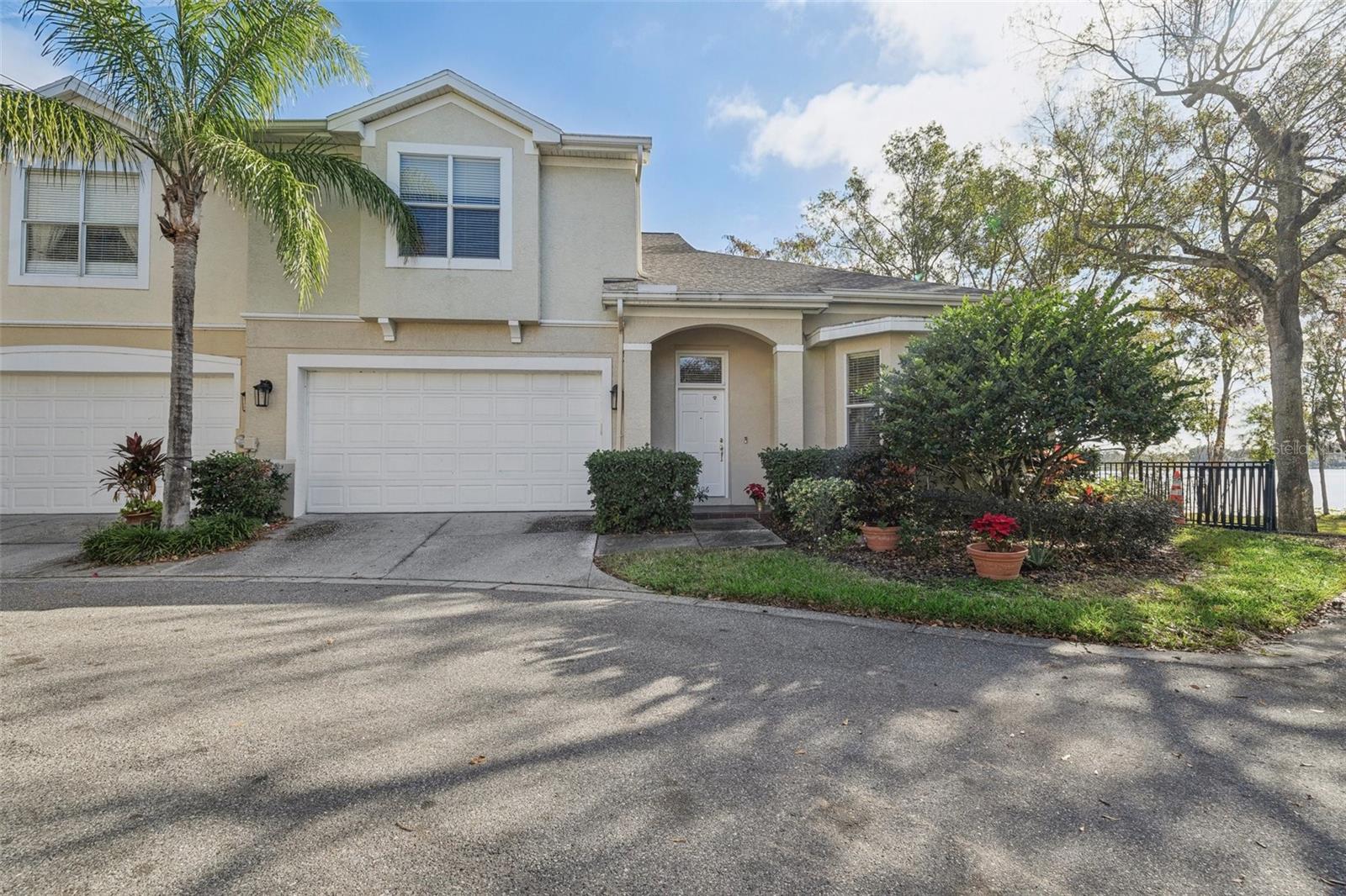 Large corner home with perfect views of lake