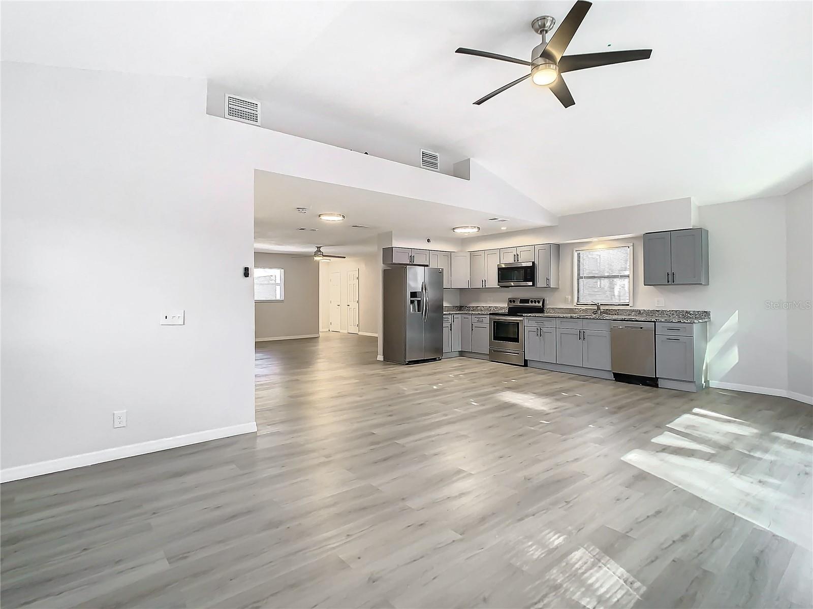 Family Room - Dining Area - Kitchen - Living Room