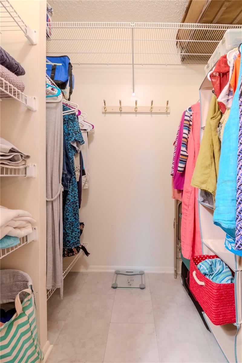 large walk-in closet