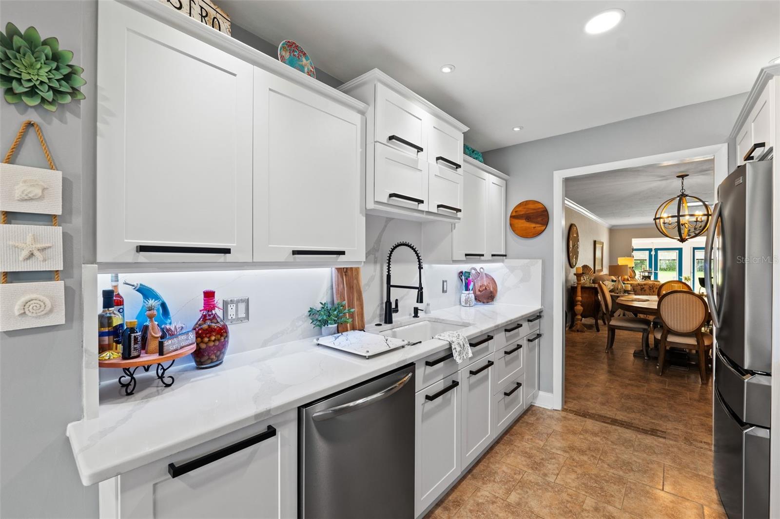 *Kitchen BEFORE Flood Damage