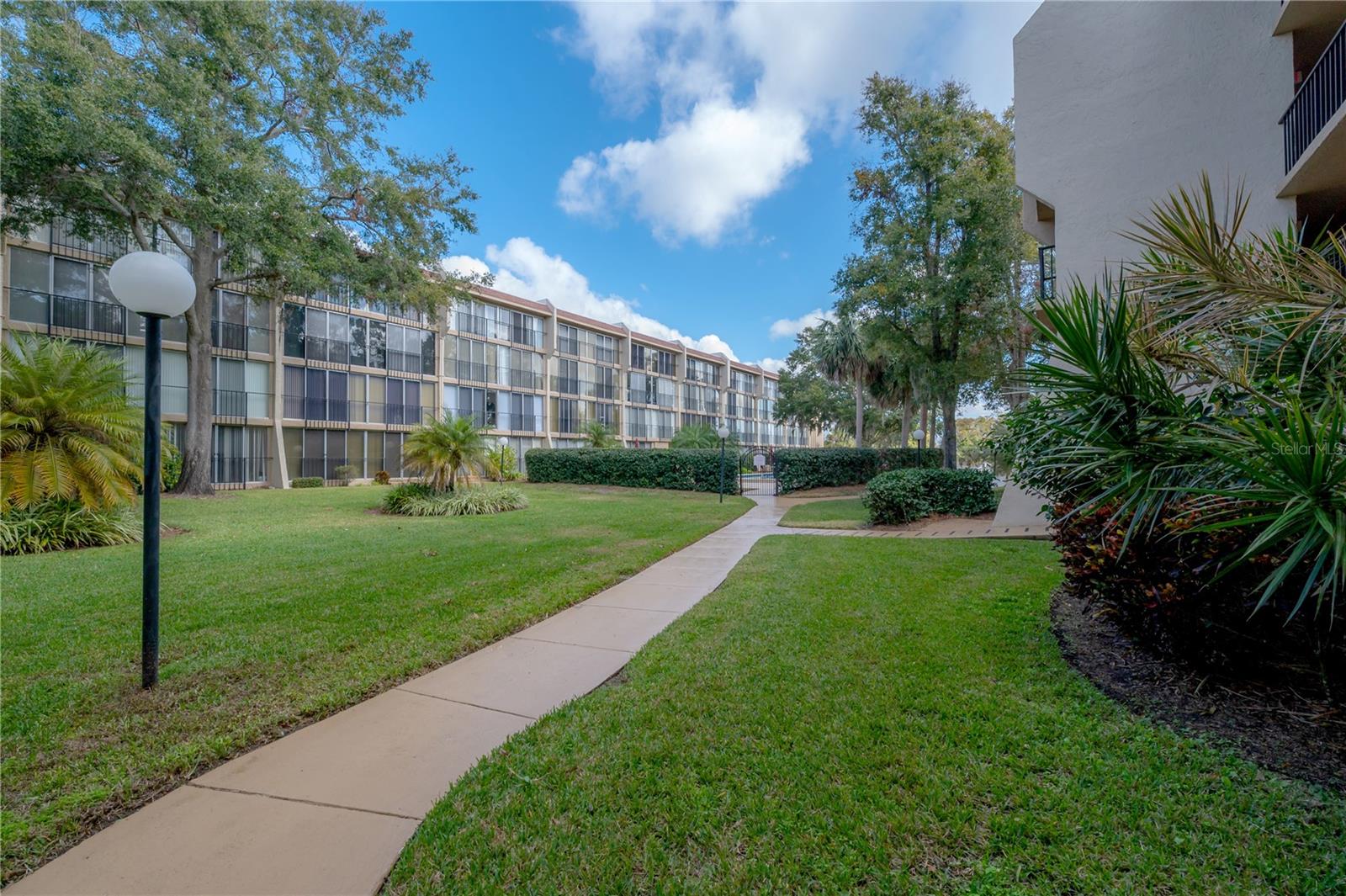 Walk way to Community Pool