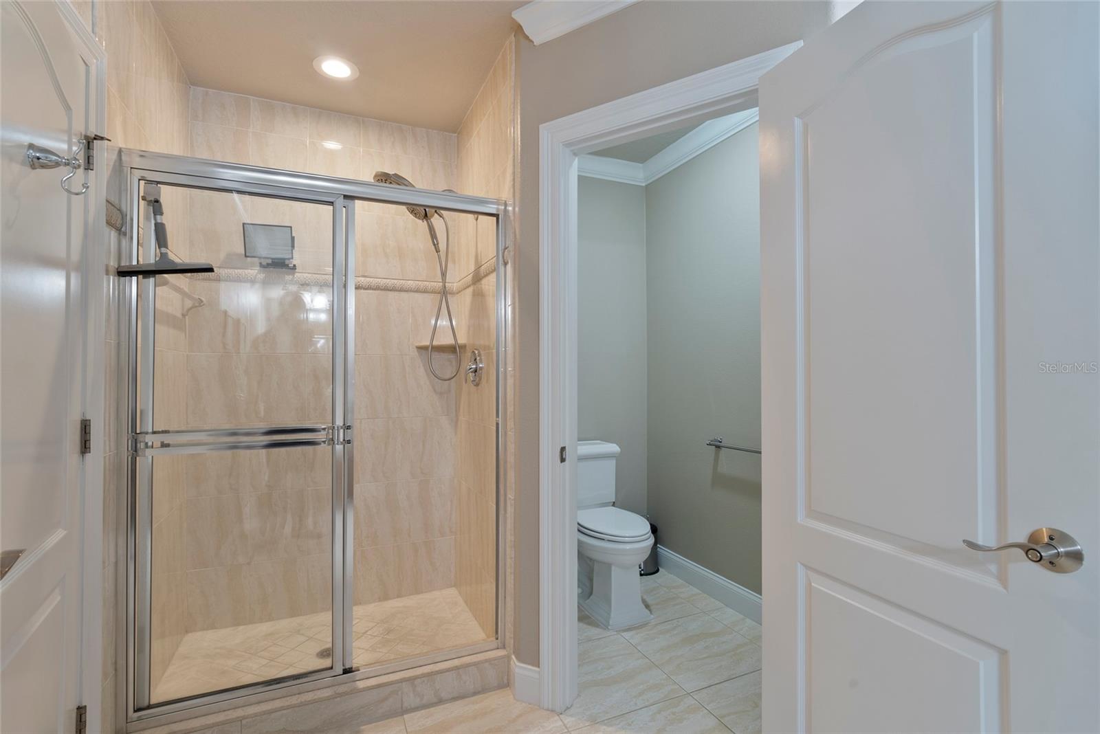 Master Bath - Spacious shower and Water Closet.