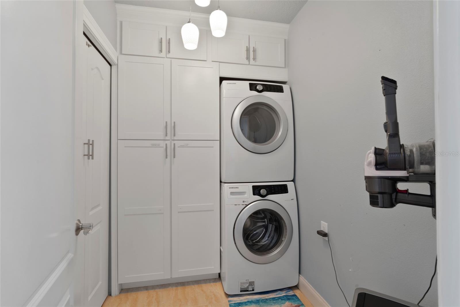 Laundry Room on 3rd level with plenty of storage!