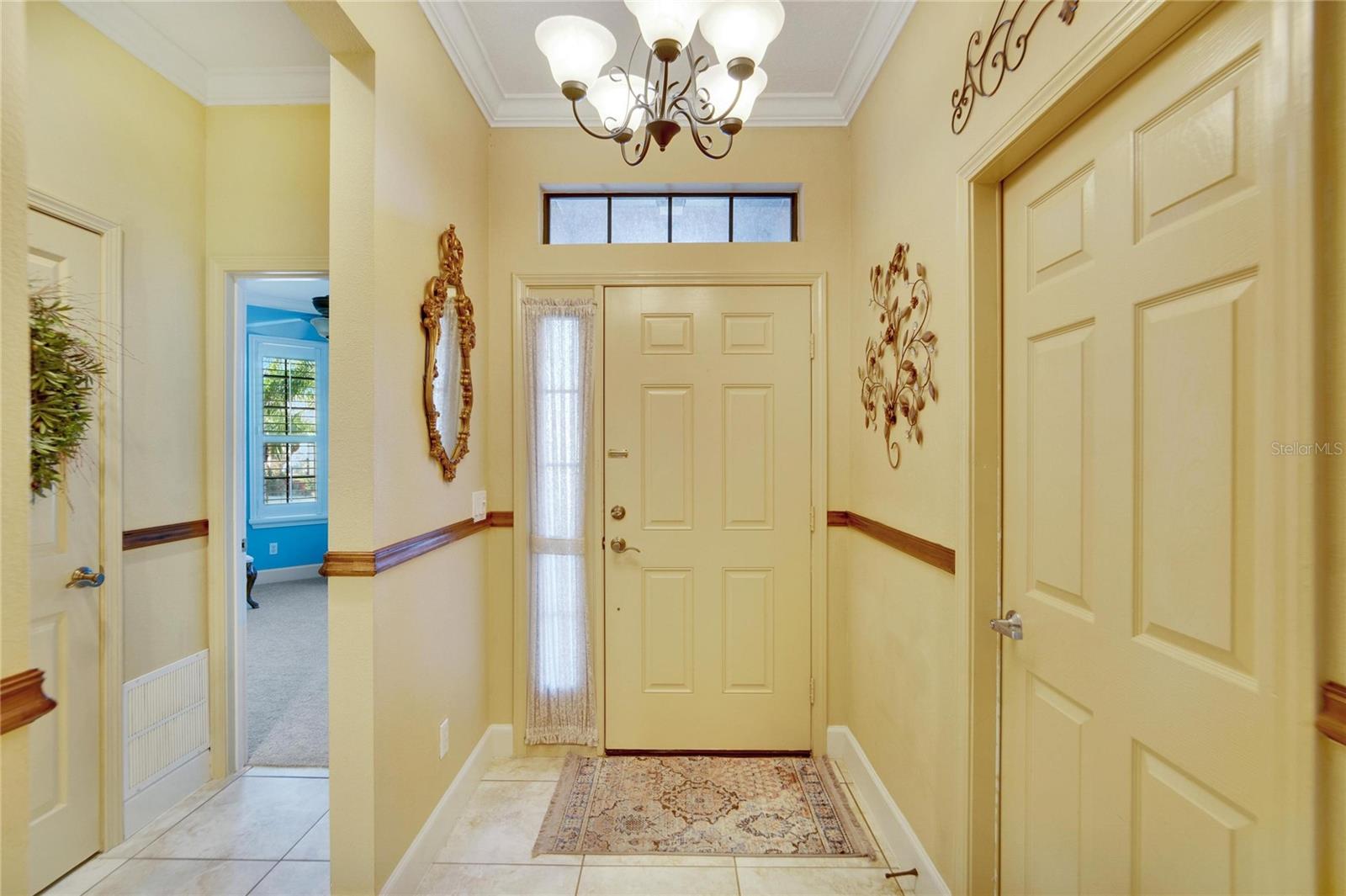 Interior Front Door-Guest suite on left