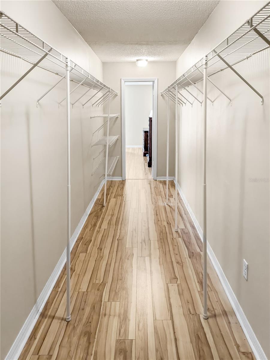 Extended Master Bedroom Closet