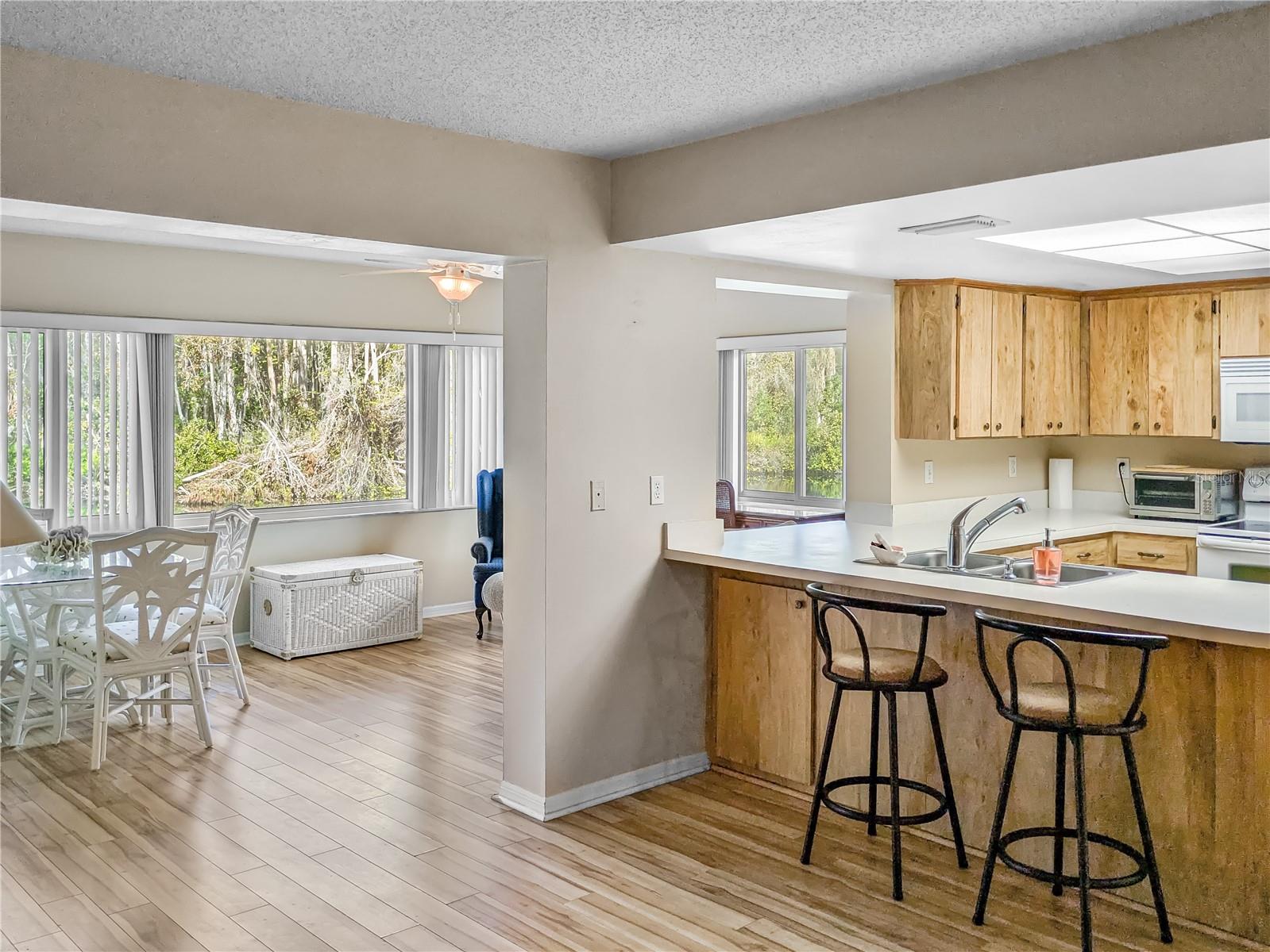 Kitchen and Florida Room