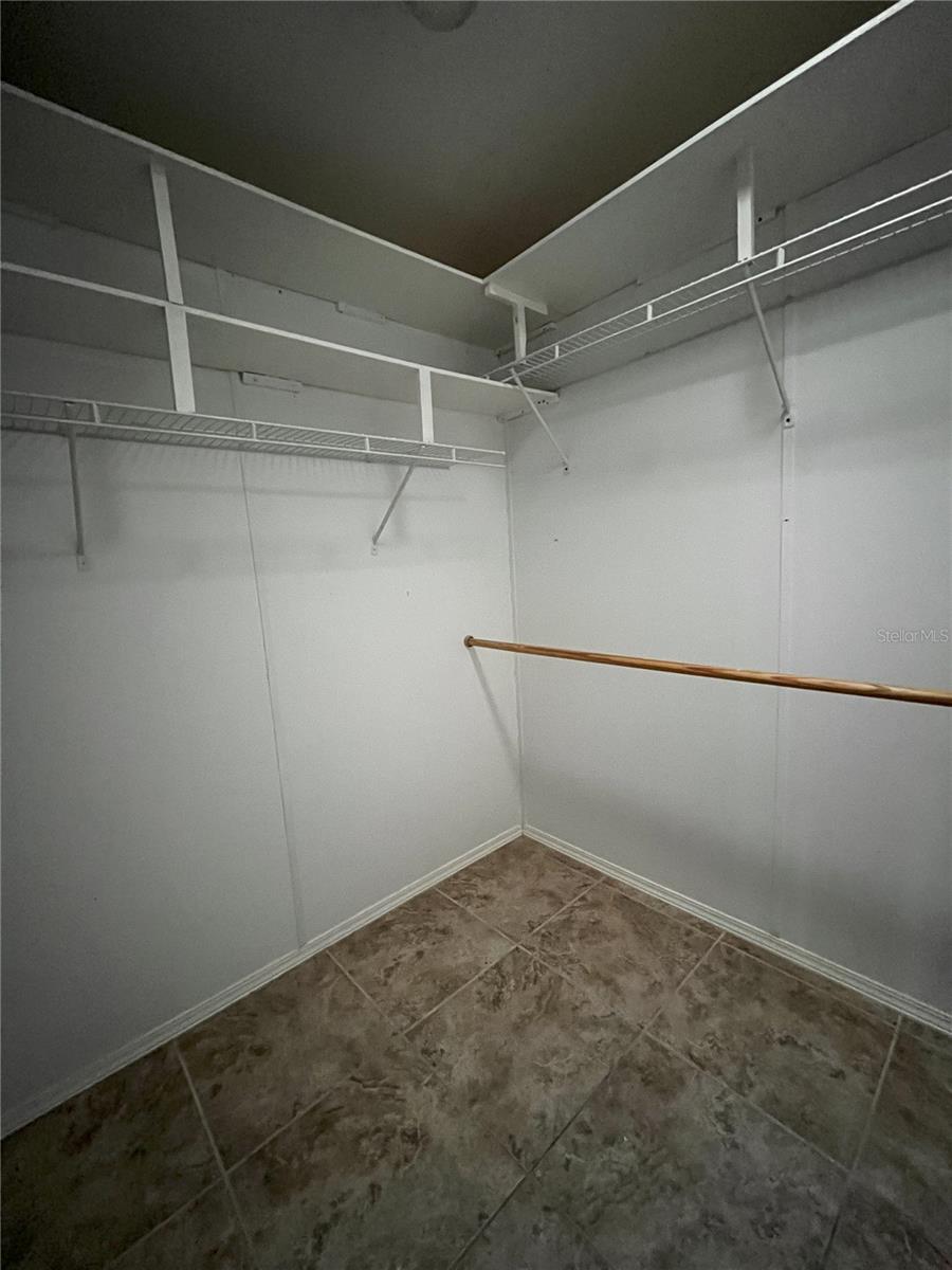 Primary Walk-In Closet