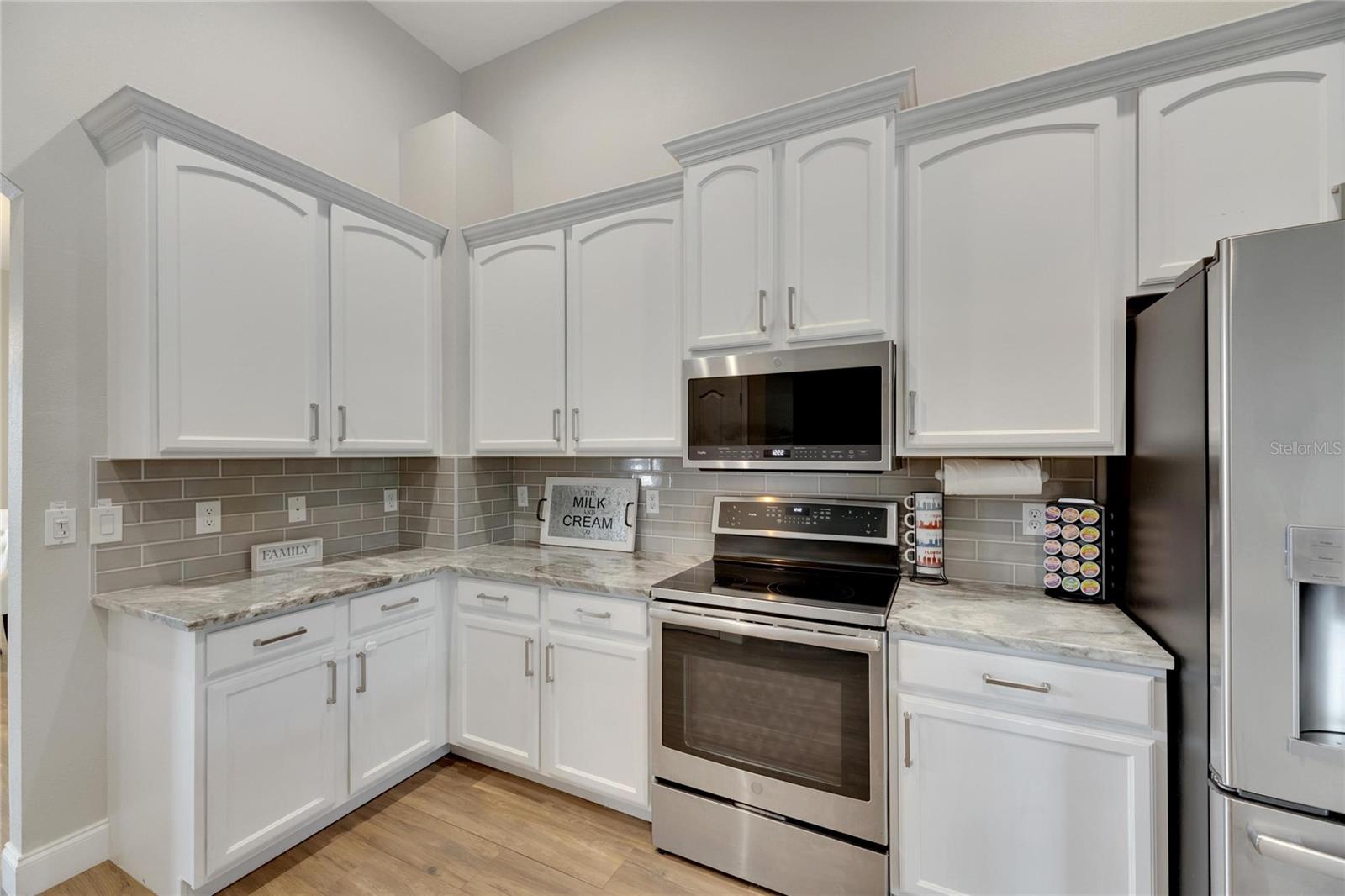 Beautiful Kitchen with Stone Counters