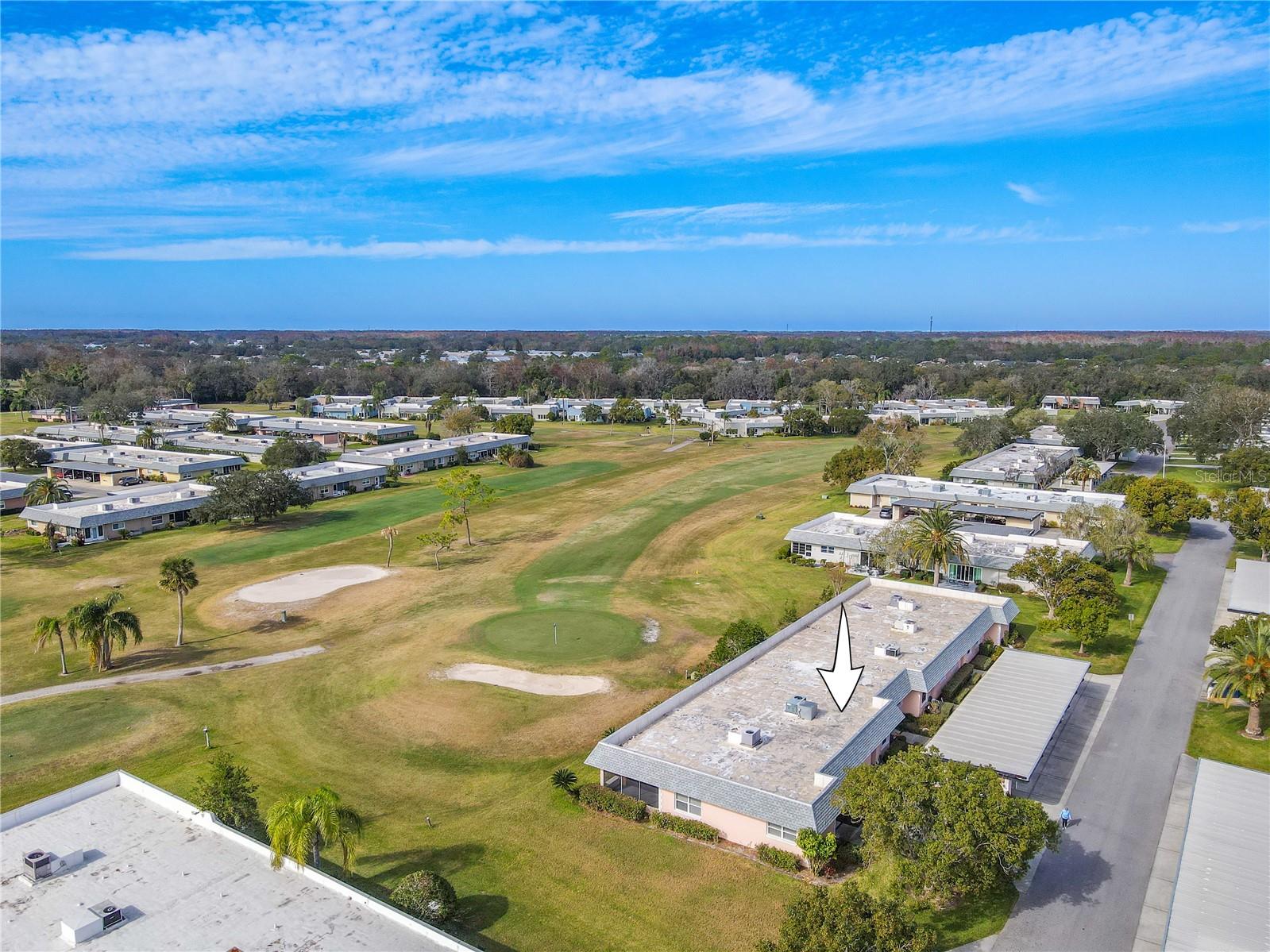 Golf course view