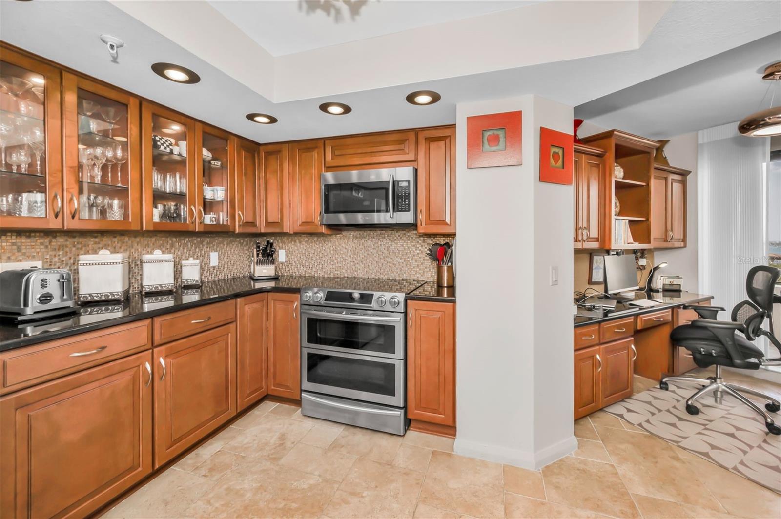 Stainless steel appliances!