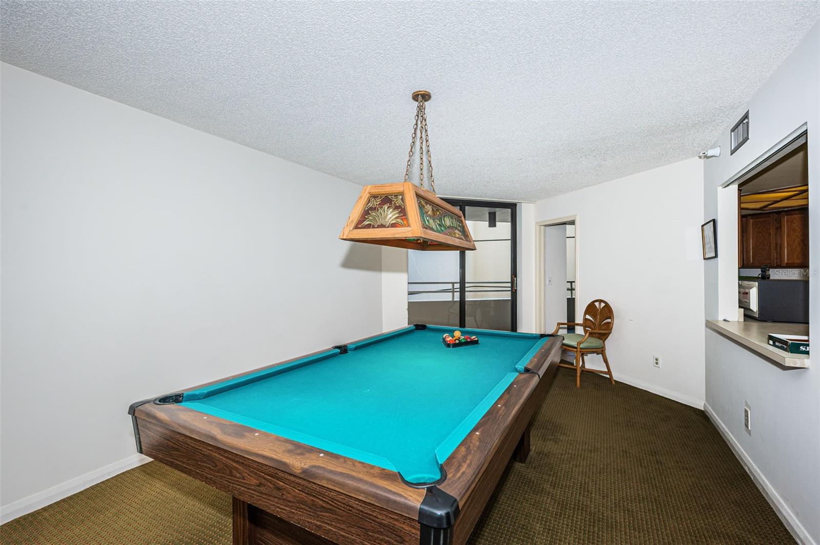 Pool table in the recreation room!