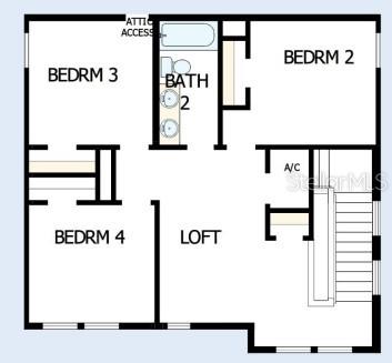 Floor Plan Second Floor