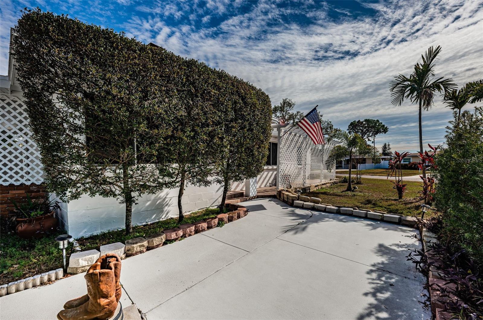 Front Entry Way / Landscaped