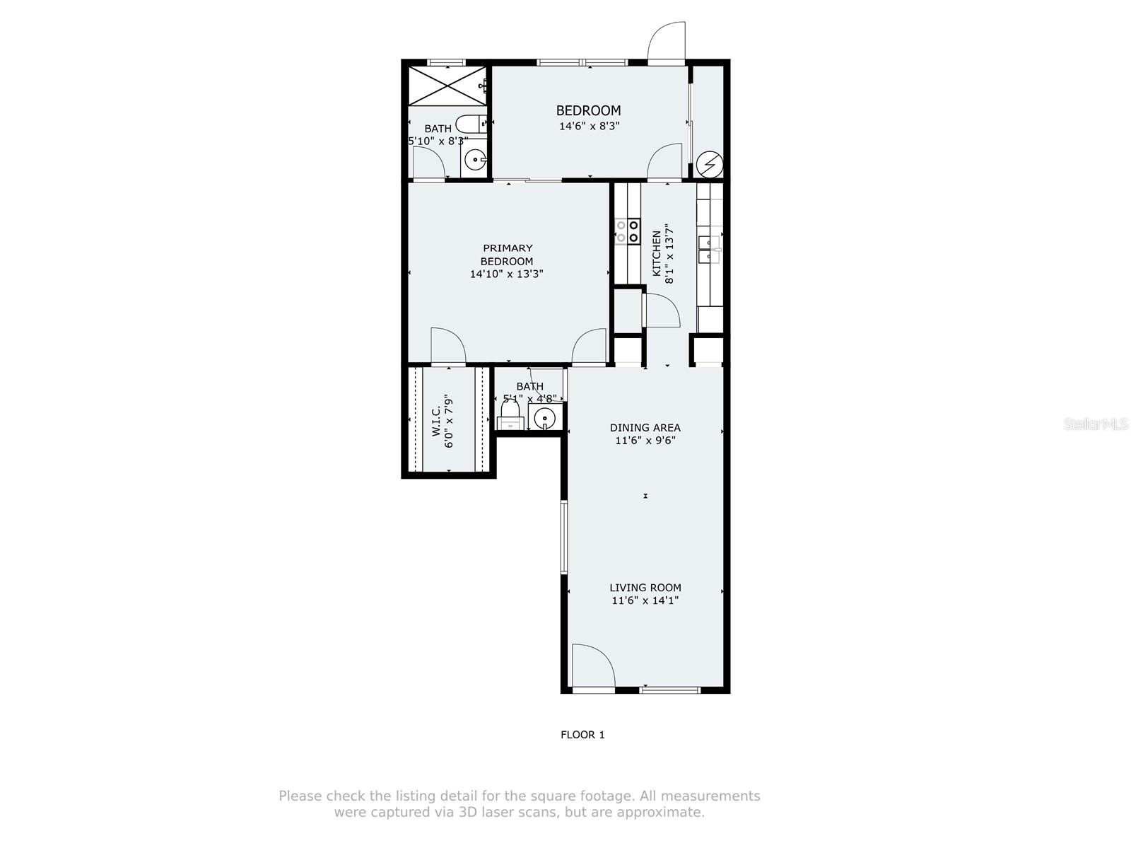 Floorplan and measurements