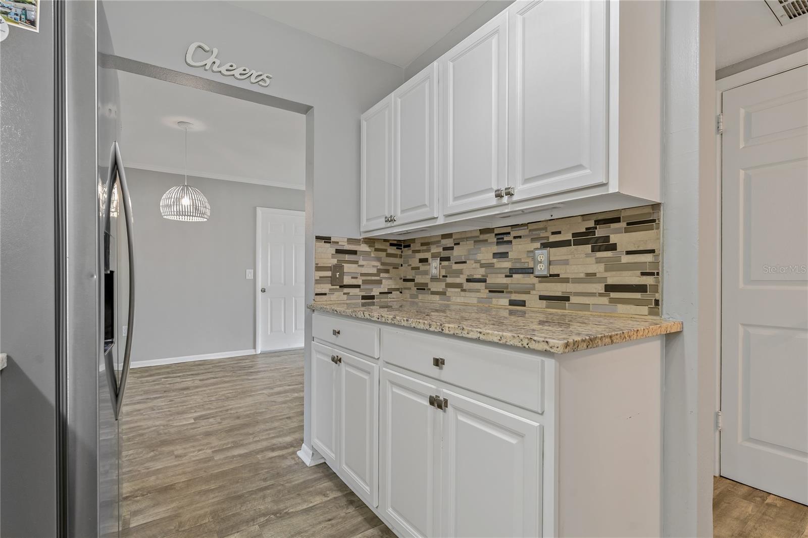 Kitchen to Dining Area