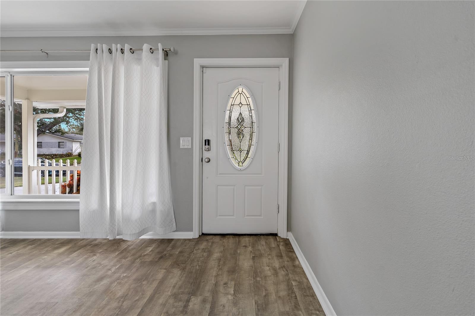 Living Room and Front Entry