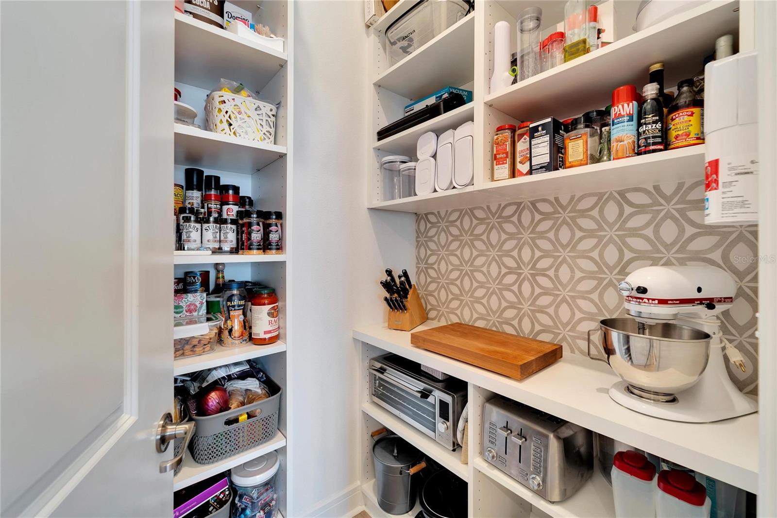 Built in pantry