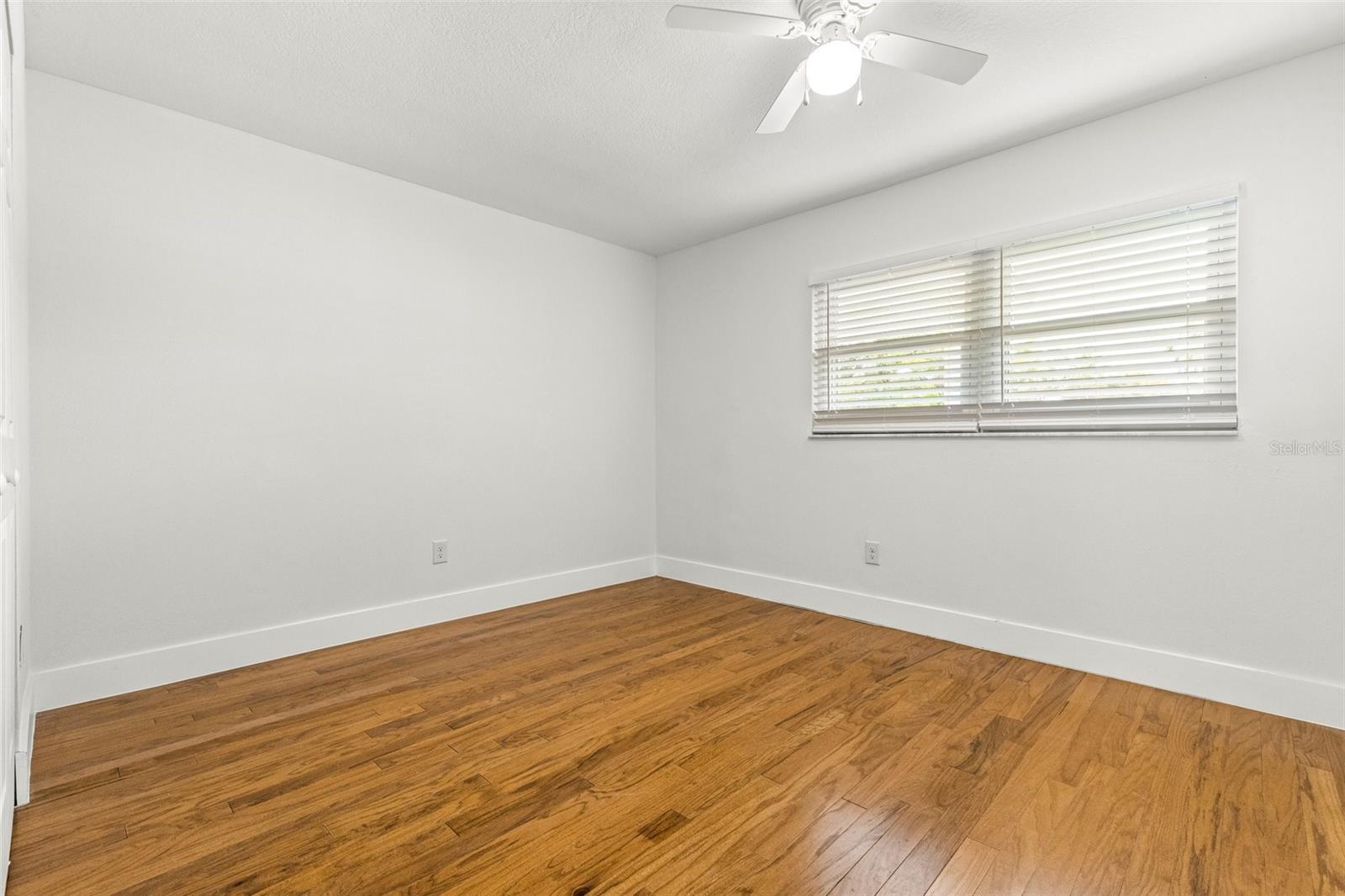 Secondary bedrooms, all have ceiling fans