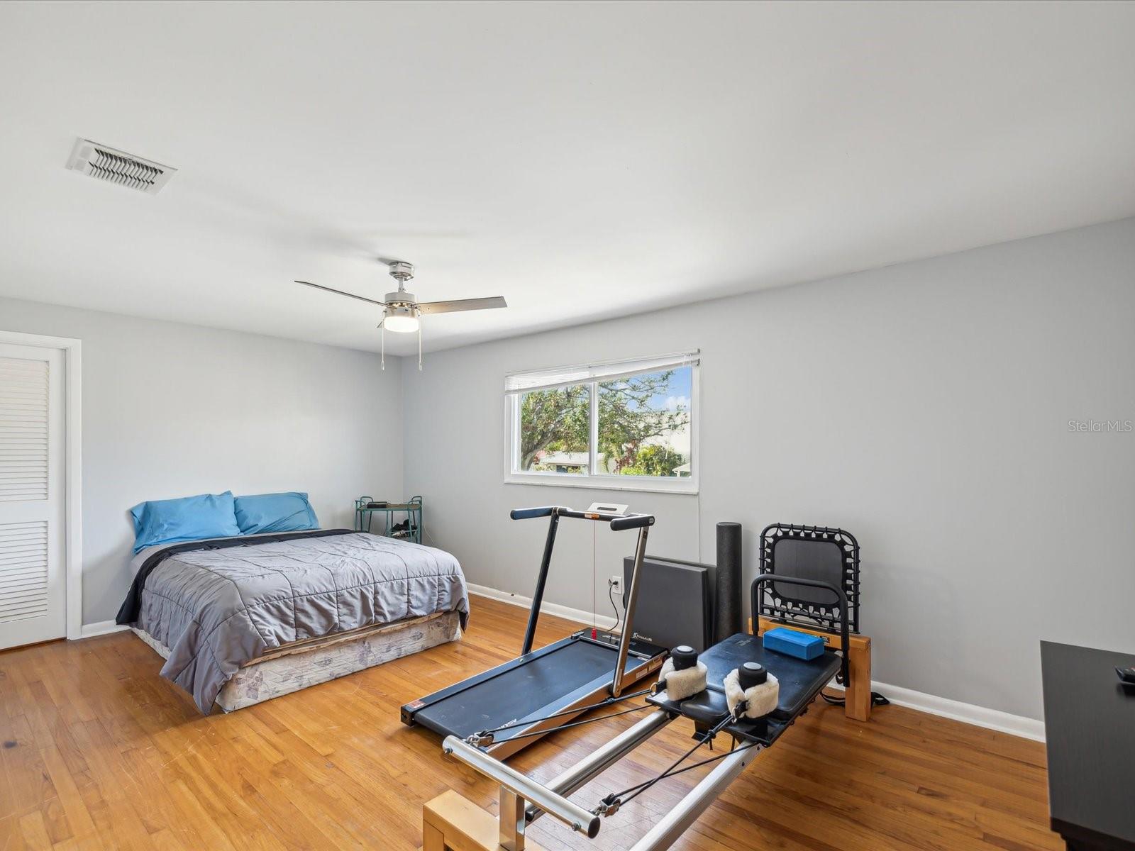 Second bedroom with walk-in closet