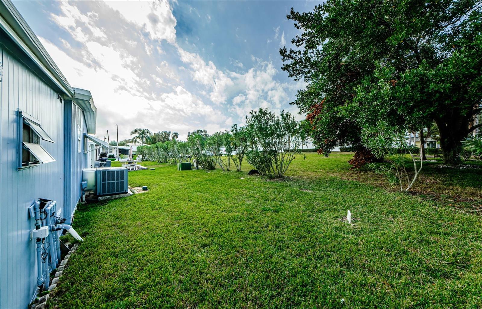 Great Back Yard with No Rear Neighbors