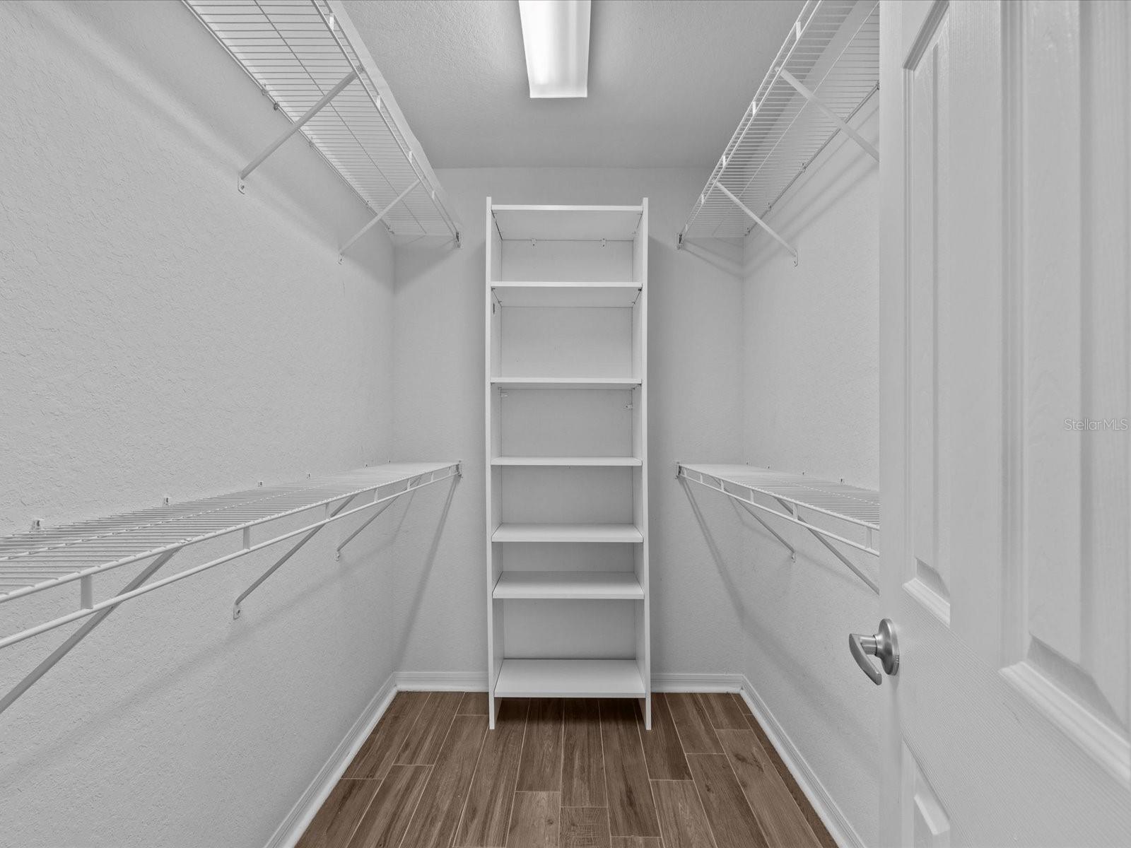 Primary Walk In Closet