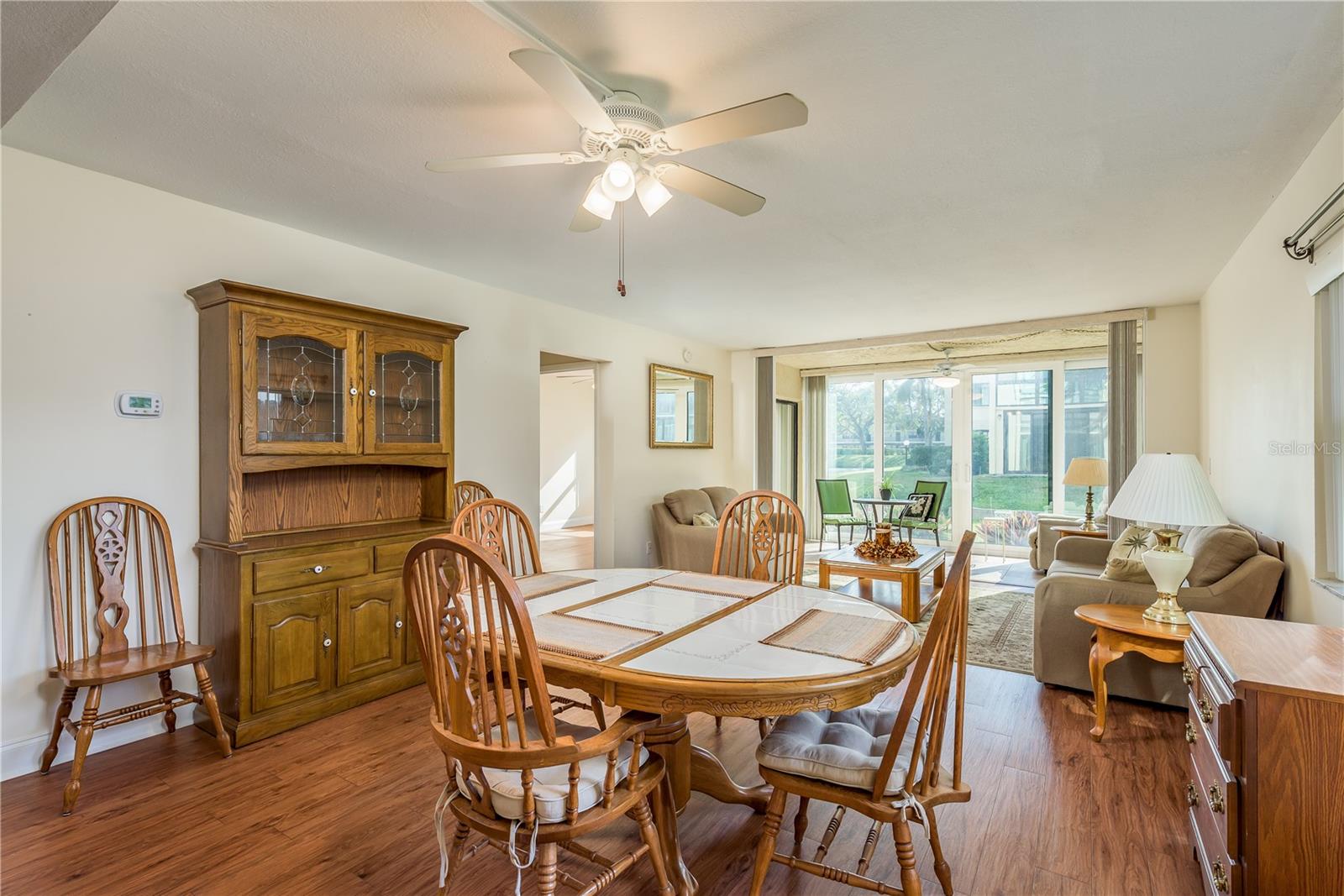 Open floor plan.  Bright and airy.