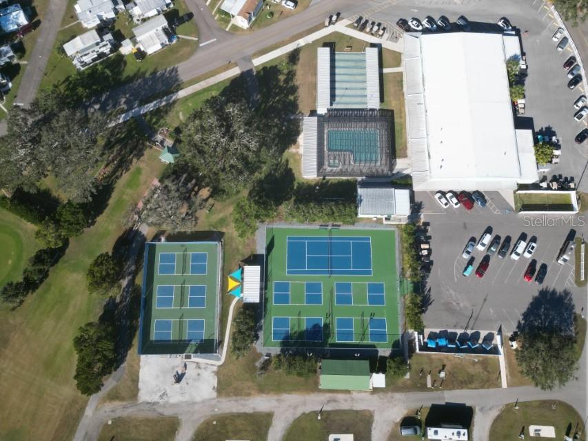 RV parking pad next to carport