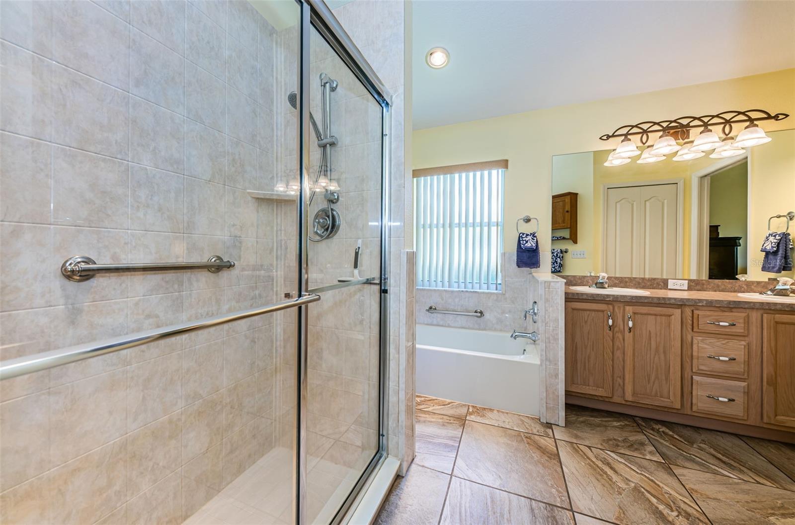 Primary Bathroom with soaking tub