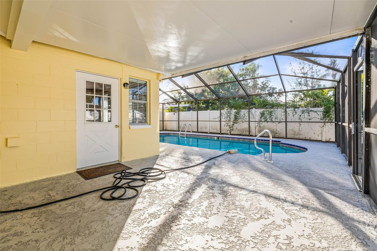 Rear Patio and Pool Enclosure