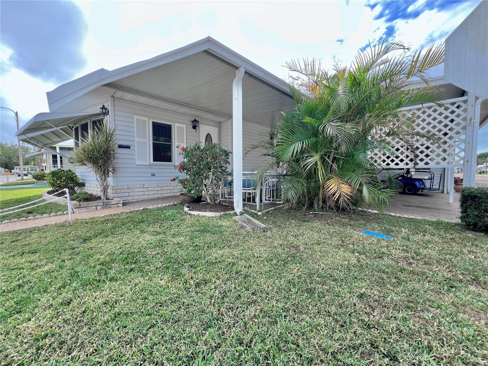 Front open patio