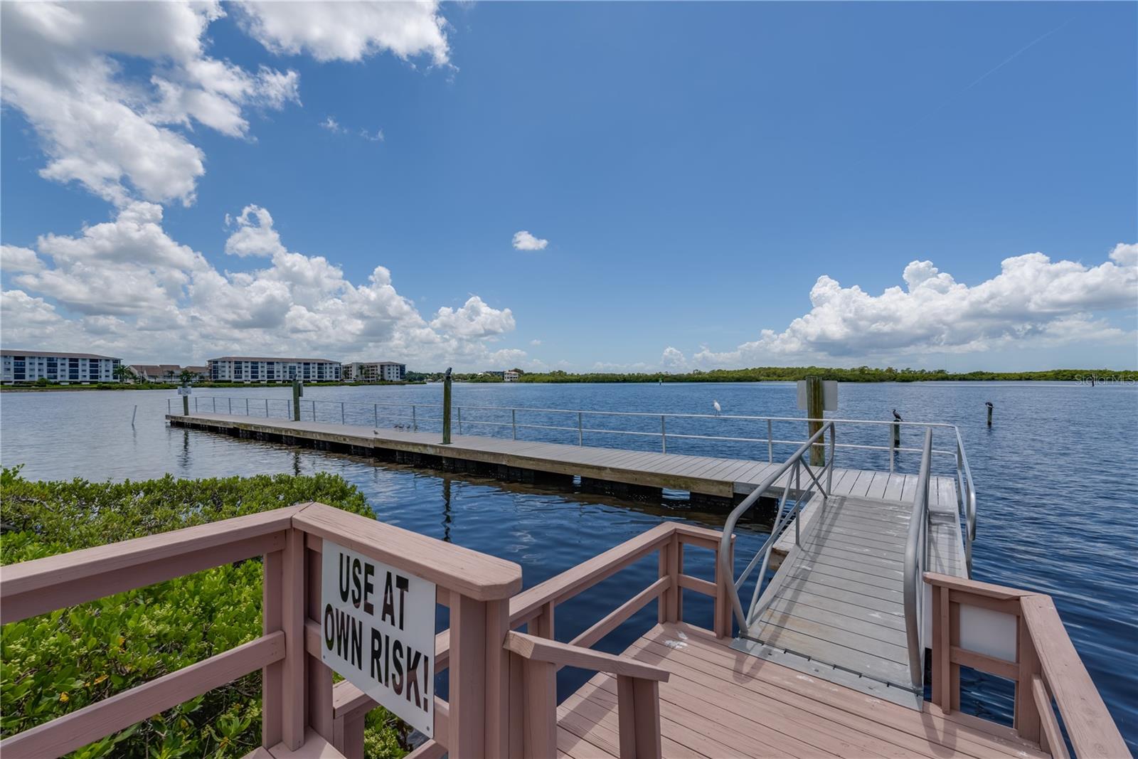 Fishing pier (restricted access post Hurricane Helene