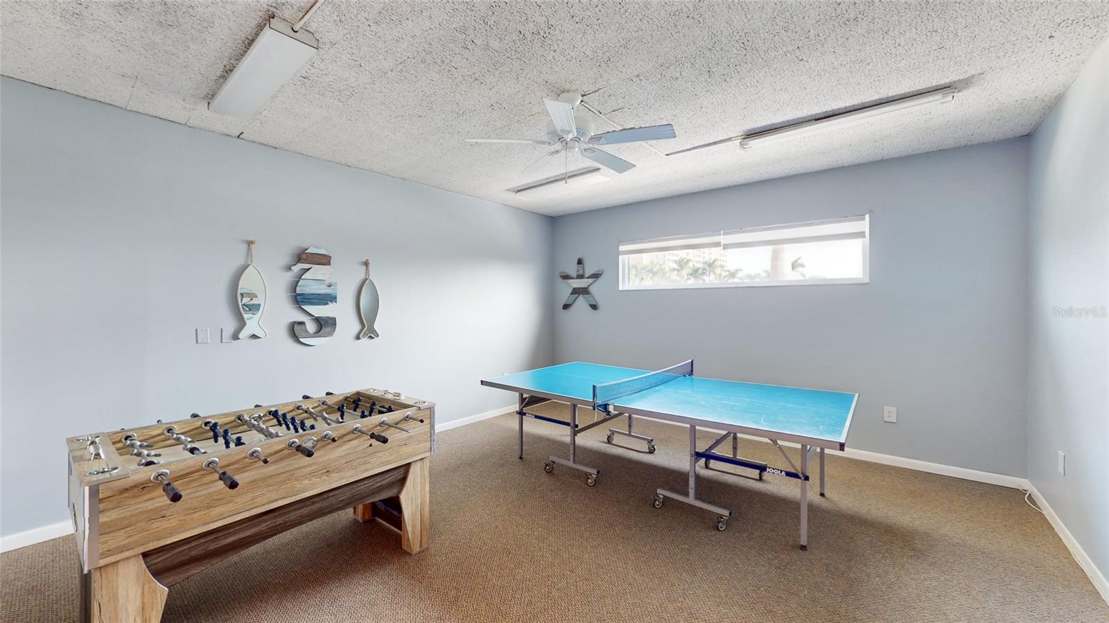 Foosball and Tennis Tables in the Community Clubhouse