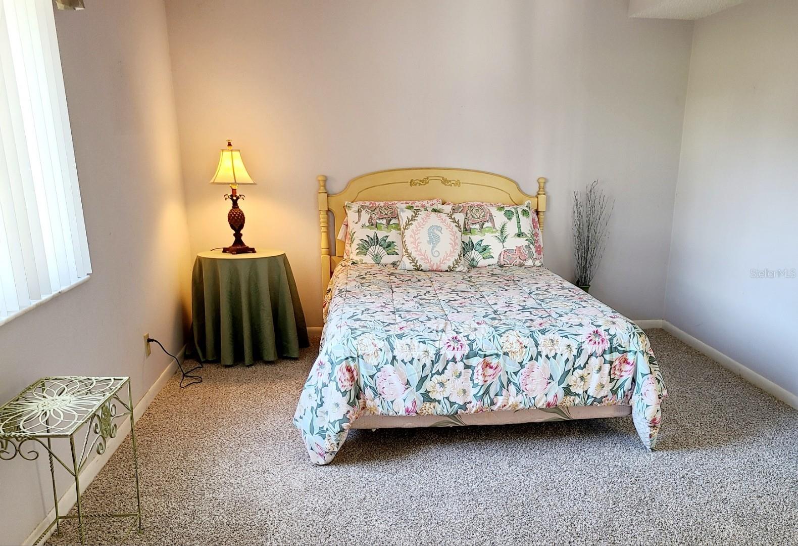 Master Bedroom with new carpet & extra window for extra light