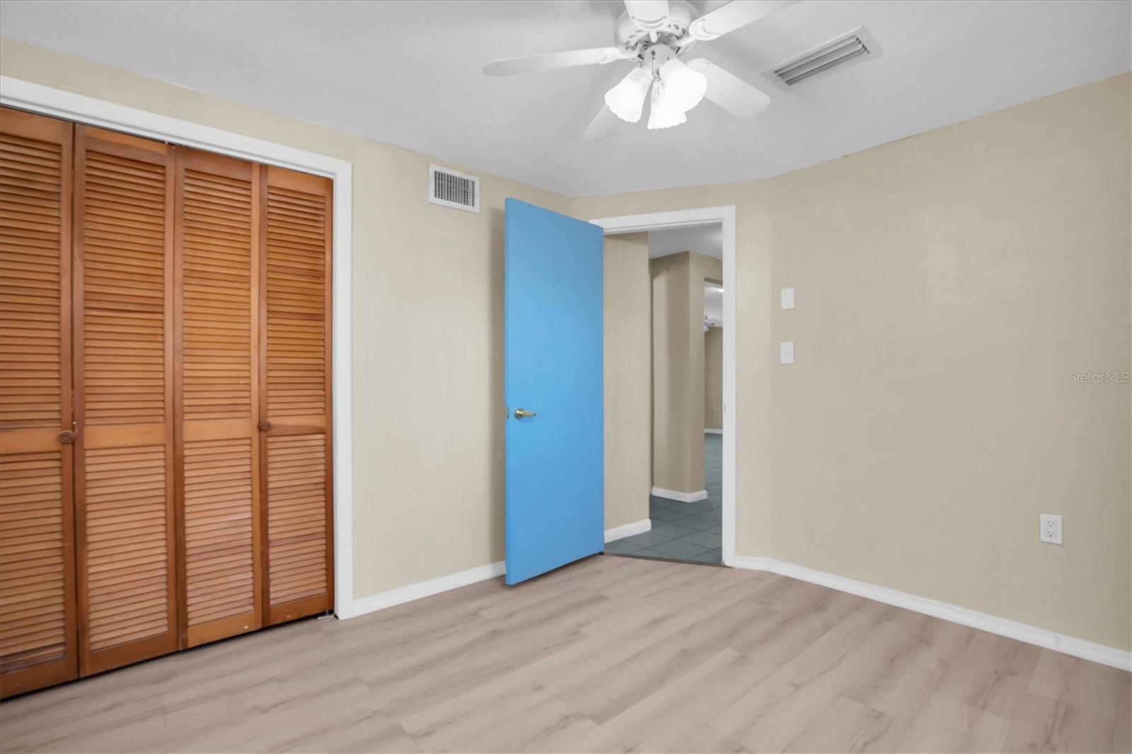 bedroom 1 w/new flooring