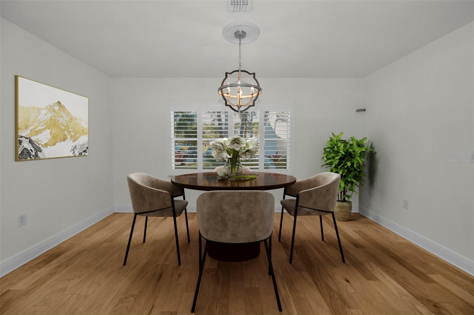 Dining Room-Virtually Staged