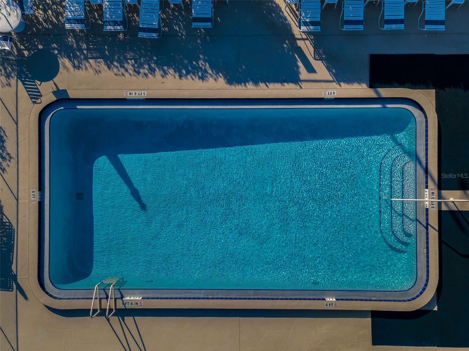 Aerial Community Pool