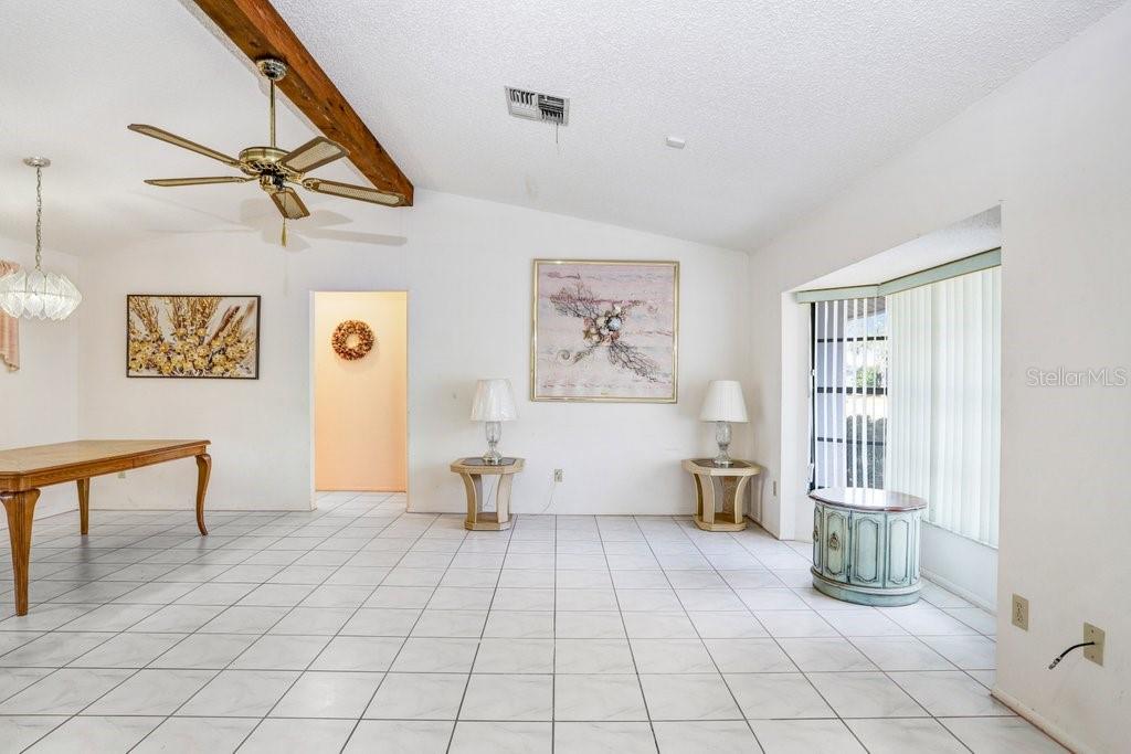 Dining Room and Family Room