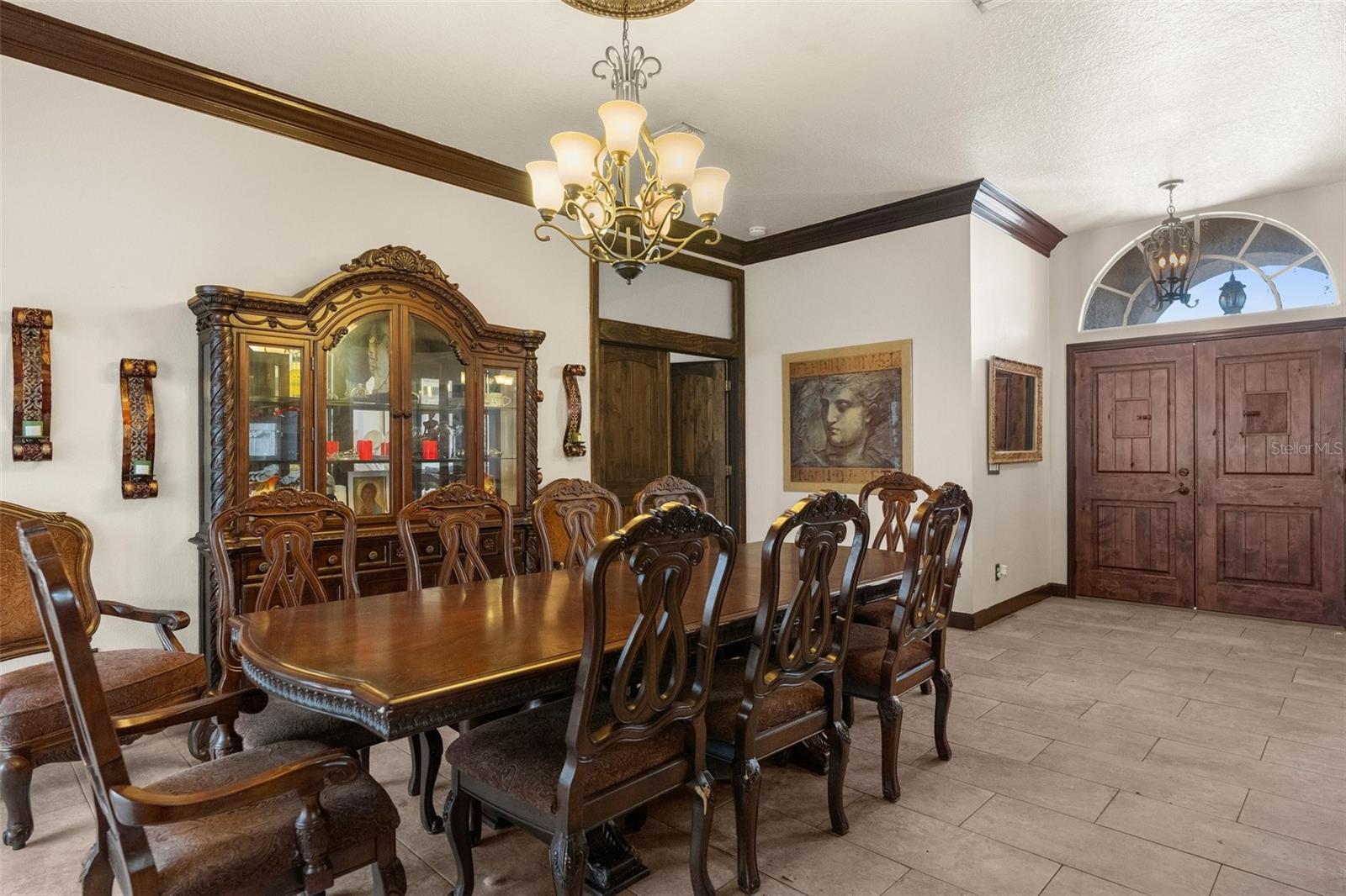 Formal dining room and living room!