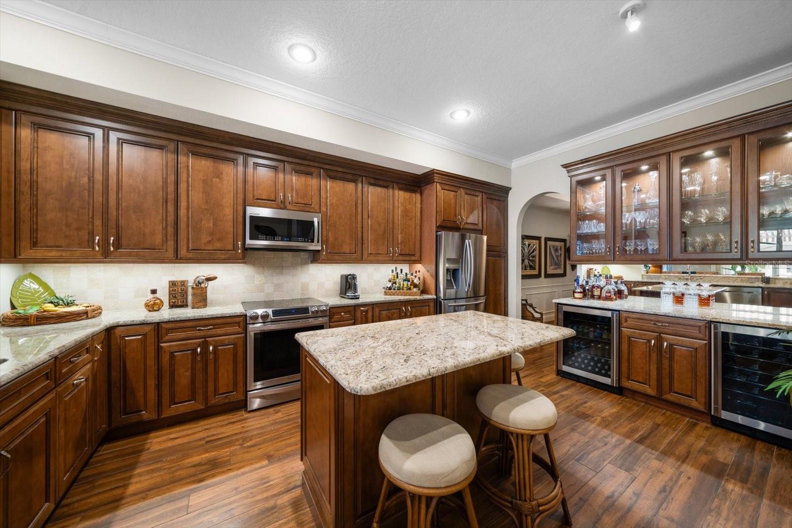 Spacious Kitchen with Island