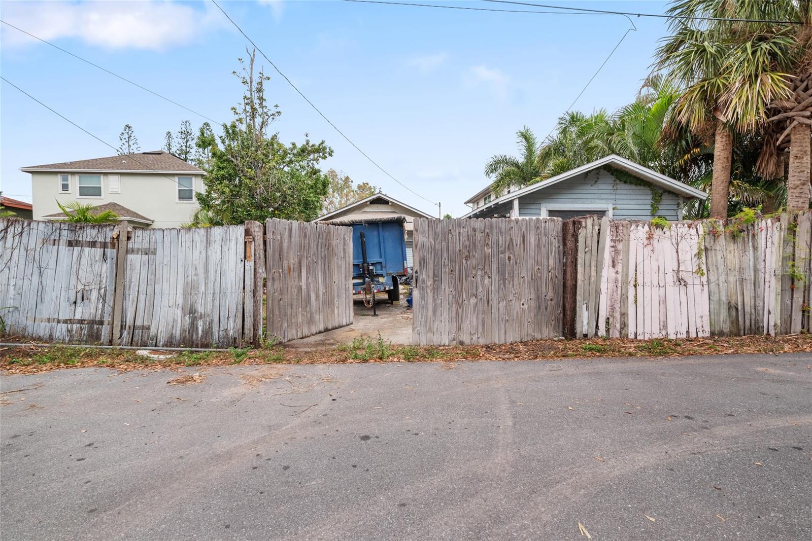 Paved Alleyway Access