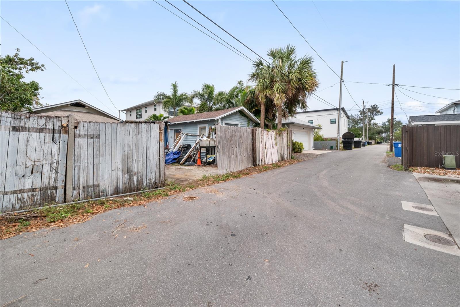 Paved Alleyway Access