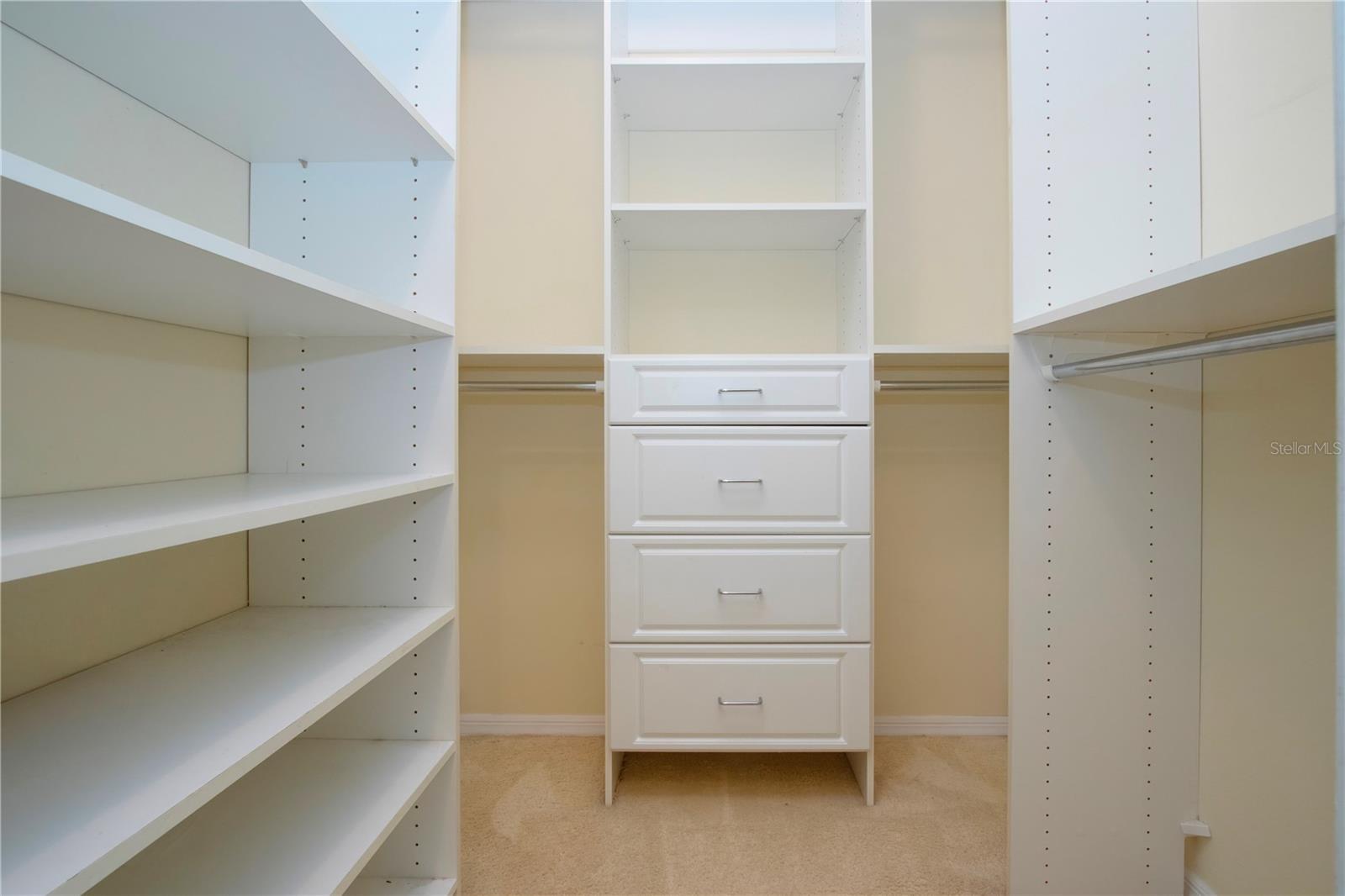 2nd Walk in Closet in Primary Bedroom