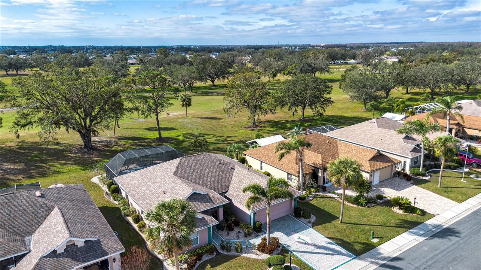 Home is located on the Caloosa Golf Course First Fairway