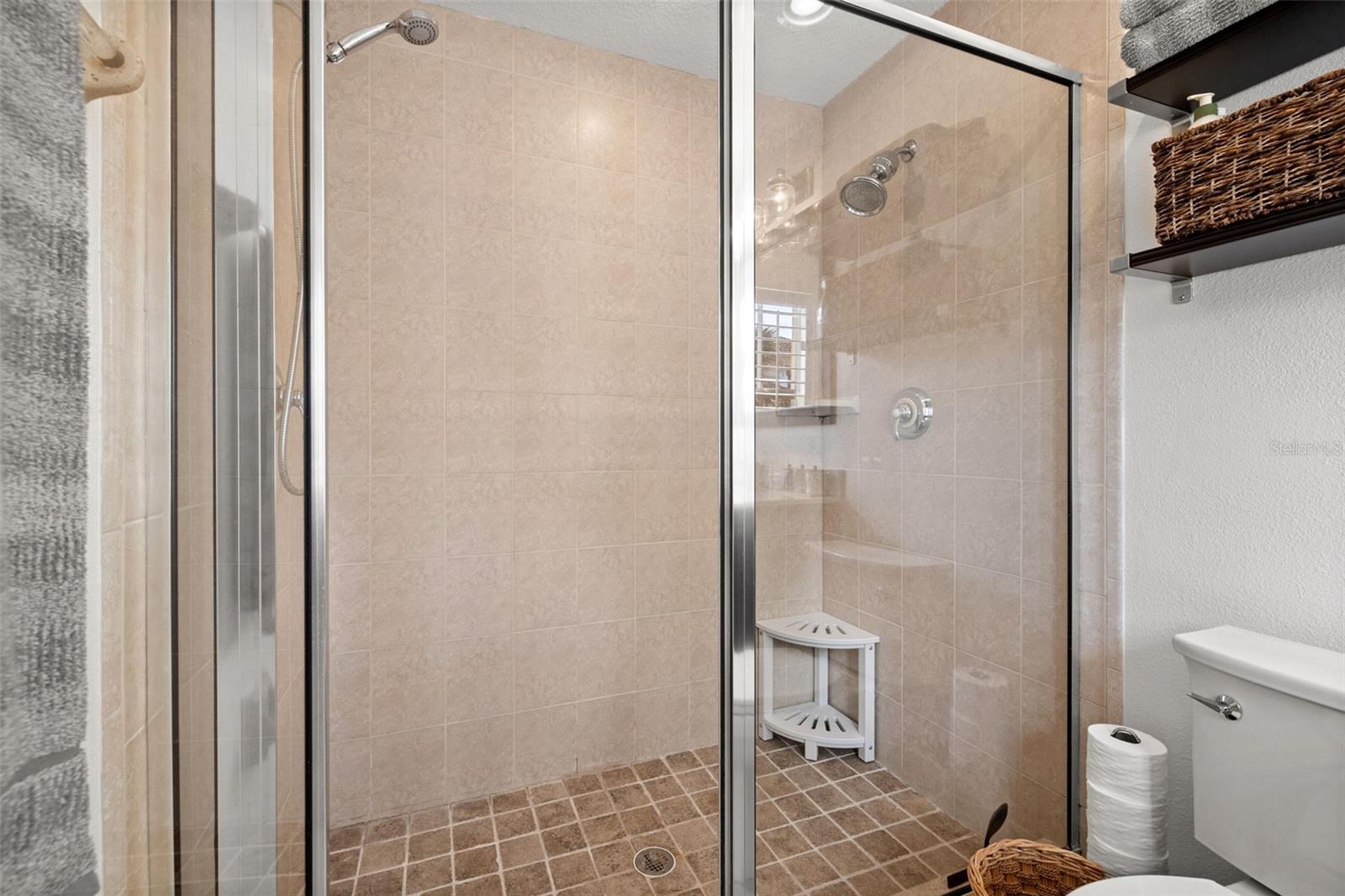 Primary Ensuite Bathroom with Walk in Shower